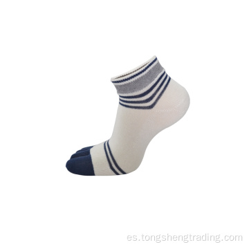 Cinco calcetines con calcetines tridimensinales para hombres